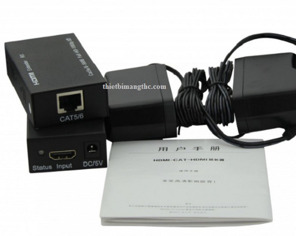 Bộ khuếch đại tín hiệu HDMI Extender  60m